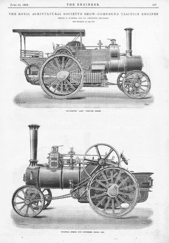 Traction engines royal - engines,