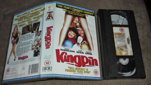 Kingpin vhs video cert - vhs,