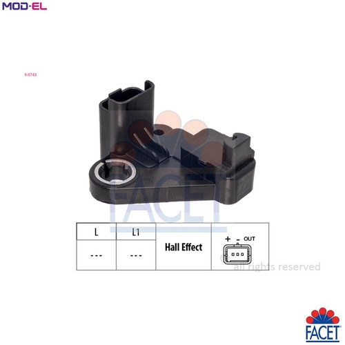 Sensor crankshaft pulse - crankshaft, 9.0743
