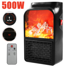 500W Electric Space Heater Low