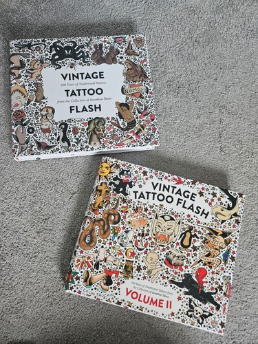 Vintage tattoo flash books - flash,