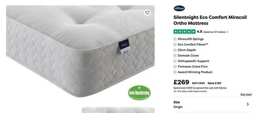 Extra firm orthopaedic - firm, support