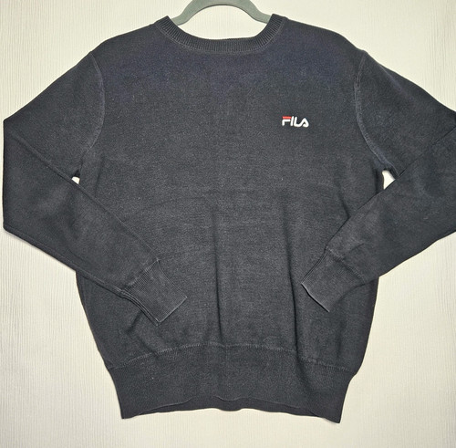 Fila jumper mens vtg white - xs,