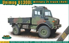 Ace 72450 1:72 Unimog U1300L 4x4 Military 2t Truck