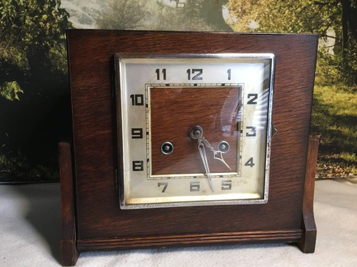 German striking mantle clock - striking,