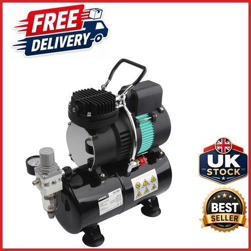 Black airbrush compressor - compressor, with