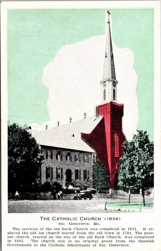 Vintage postcard ste - postcard, mo