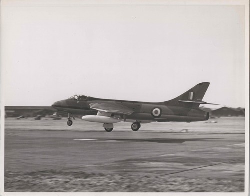 Hawker hunter ww593 - hunter, f6