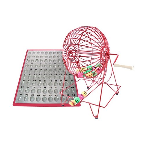 Giant bingo cage 38mm balls - bingo, cage,