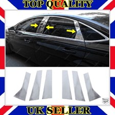 Chrome Door Pillar Trim 6 pcs