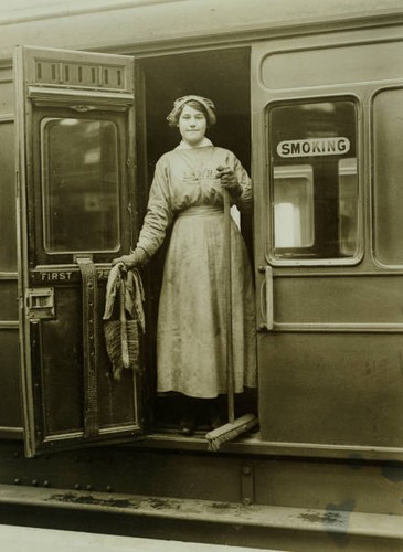 Portrait railway carriage - a,