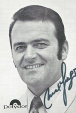 MAX GREGER Original Autograph Signed Polydor Postcard 1960s
