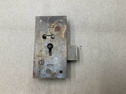 Antique brass cupboard lock - antique,