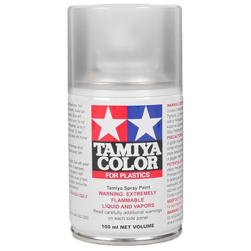 Tamiya spray paint - paint, clear