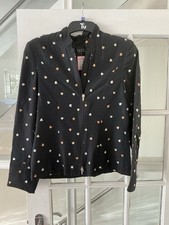 Tuzzi Black Jacket With Heart