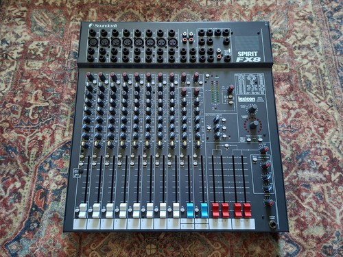 Soundcraft spirit fx8 - soundcraft,