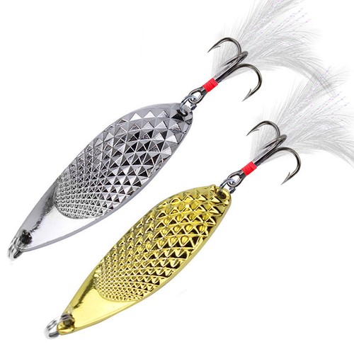 2pc gold silver fishing - 2pc,