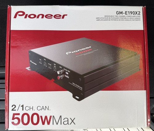Pioneer e190x2 bridgeable - gm-e190x2,