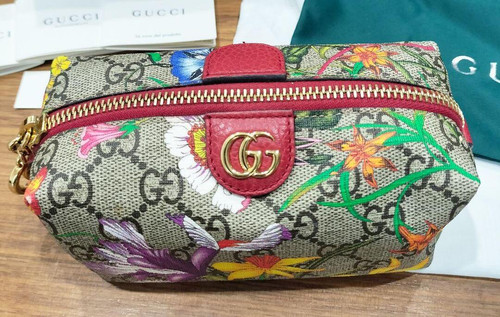 Gucci ophidia flora pouch - gucci, gg