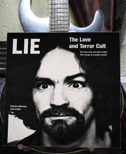 Charles manson vinyl lie the - charles,