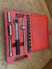 20pc Draper Expert Metric Socket Set 1/2” Drive. Extension Bar Is A Replacement