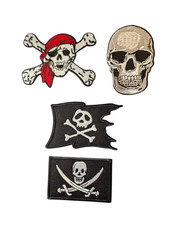 Pirate skull and - skull, 4