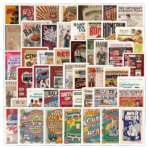 50pc waterproof vinyl - vinyl, stickers