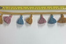 Tuf Tassel Trim Fringe – Decorative Edging for Craft, Cushions & Curtains