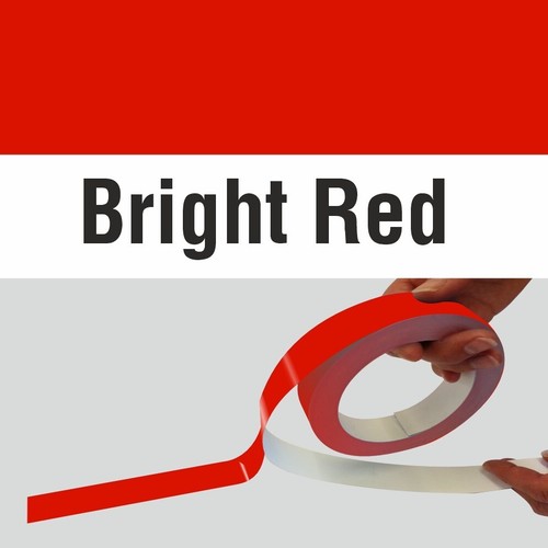 Bright red car - red, pinstripe