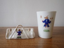 The Trusty servant beaker cricket bag crested china