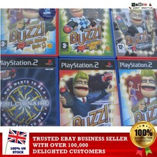 PS2 - BUZZ Buzzers Game Series:  Sports Mega Hollywood Pop Robojam LOWEST PRICES