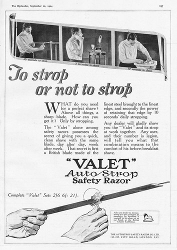 Auto strop valet safety razor - safety,