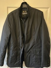 Barbour Winter Lutz Blue Wax