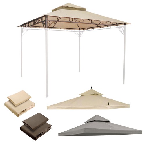 Water resistant gazebo top - water,