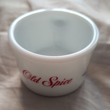 Old Spice Ceramic Shaving Soap Mug/Cup - vintage/retro/kitsch/70s style gift
