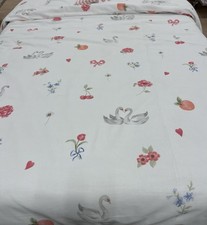 Swan Floral Reversible Duvet