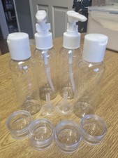 Travel Bottle Set Refillable