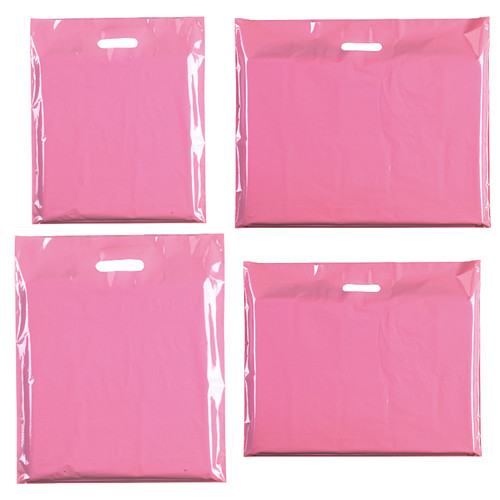 Baby pink plastic carrier - baby, bags