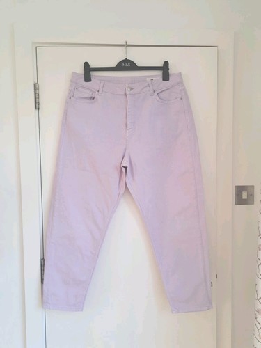 Lilac mom jeans - m&s,