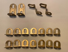 18 x Meccano Brass Brackets