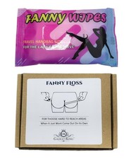 Gift Stocking Filler for Her  Secret Santa Girlfriend Rude FANNY WIPES + FLOSS
