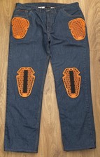 Mens hood motorcycle jeans - hood,