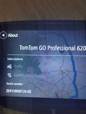 TomTom Go Professional 620 TRUCK HGV SAT NAV 6" UK Europe maps. Lifetime Traffic