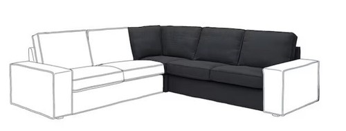 Brand new ikea kivik - kivik, for