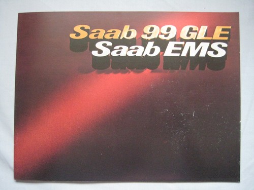 1976 saab 99gle ems brochure - 1976,