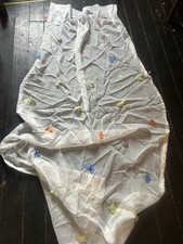 Sheer 3d Butterfly Panel Curtain L 88 “ W 45 “