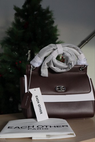 Leather crossbody bag each - leather, by