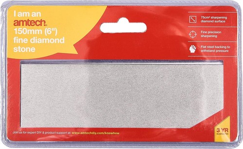 Fine diamond sharpening - 6",