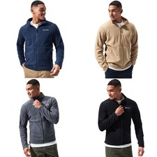 Berghaus Mens Prism Polartec InterActive Zipped Walking Fleece Jacket