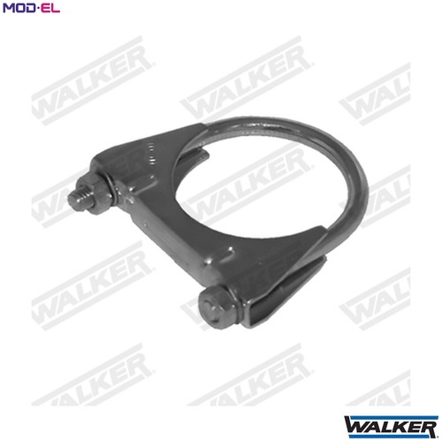 Clamping piece exhaust - piece, system